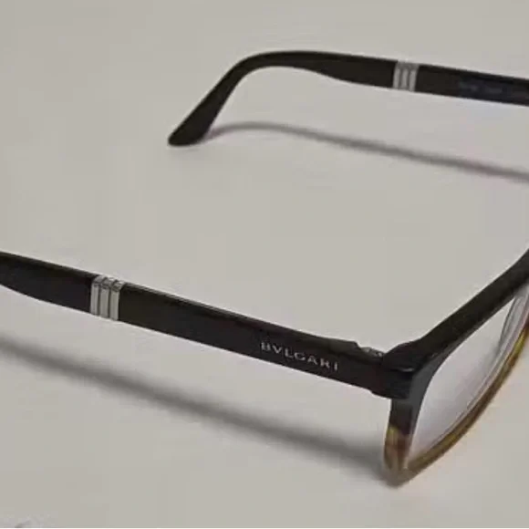Bulgari Black and Brown Glasses - Picture 4 of 6